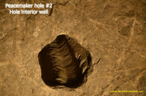 Peacemaker Rock 5 lobed hole