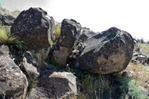 Split Wedge Rock Shasta Valley