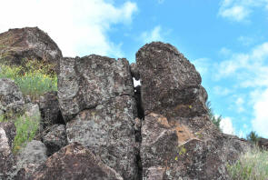 Split Wedge Rock Shasta Valley