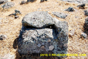 Split Wedge Rock - Sutter Buttes