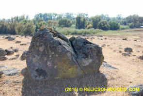 Split Wedge Rock - Sutter Buttes