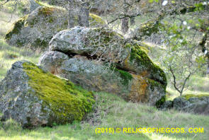 Split Wedge Rock - Sutter Buttes