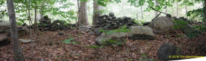 Eastern US stone line photo by Tim MacSweeny