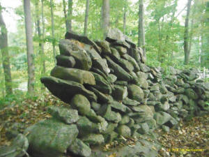 Eastern US stone line photo by Tim MacSweeny