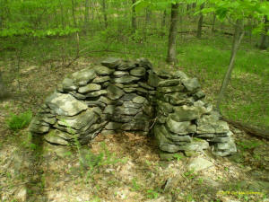 Eastern US stone line photo by Tim MacSweeny