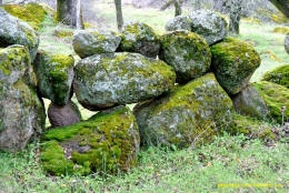 Schaffer Ranch stone line in the Sutter Buttes