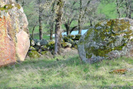 Schaffer Ranch stone line in the Sutter Buttes