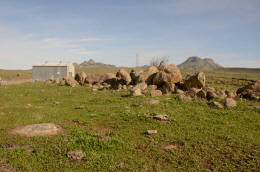 Stone Lines in the Sutter Buttes