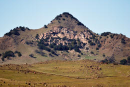 Stone Lines in the Sutter Buttes