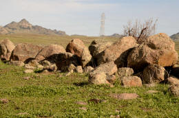 Stone Lines in the Sutter Buttes