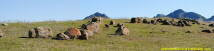 Sutter Buttes Rock Line