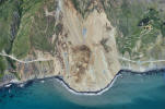 USGS air photo of the Mud Creek landslide, taken on May 27, 2017. Photo credit: USGS